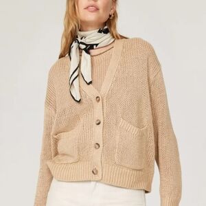 Ralph Lauren women's Tan Sweater Cardigan